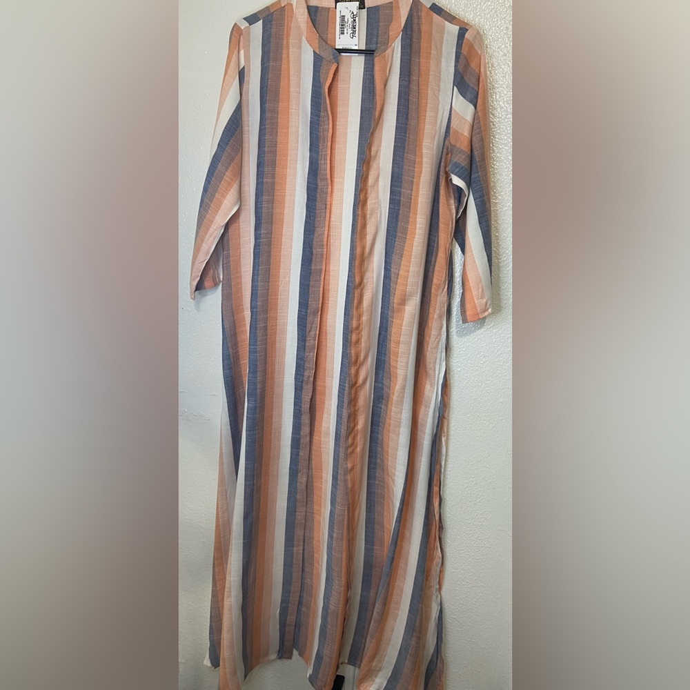 NEW Kurta open front, new with tag, size Large, men or women